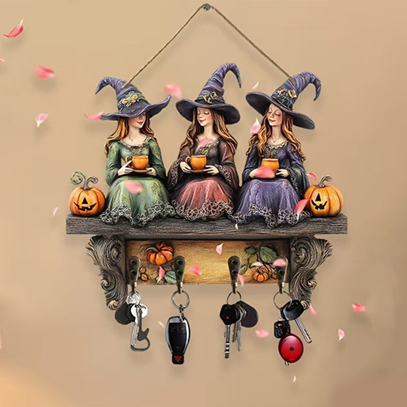 Enchanting 3 Witches Key Holder