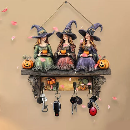Enchanting 3 Witches Key Holder